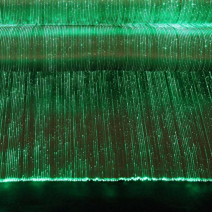 VICTOR GOLD FABRIC (LUMINOUS FIBER OPTIC FABRIC)